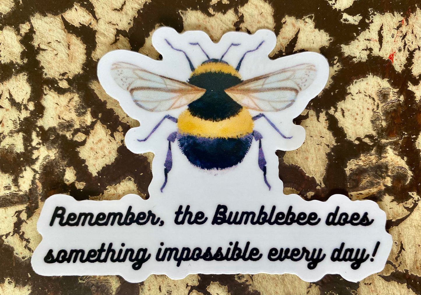 Remember the Bumblebee Sticker