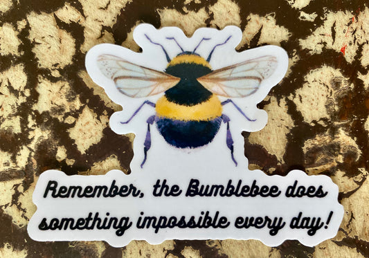 Remember the Bumblebee Sticker