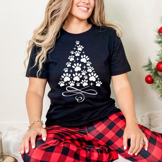 Paw Print Tree Shirt