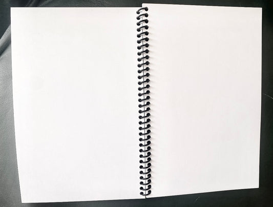 Beautiful Freckled Girl Blank Notebook