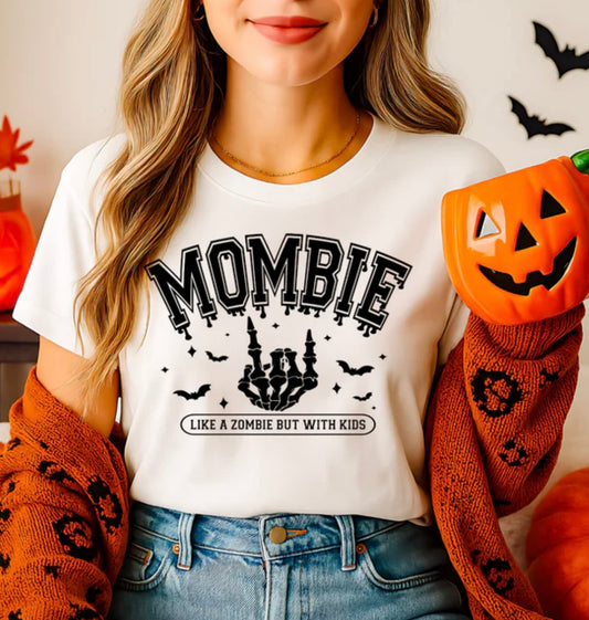 Mombie Halloween Shirt – Funny Mom Zombie Graphic Tee