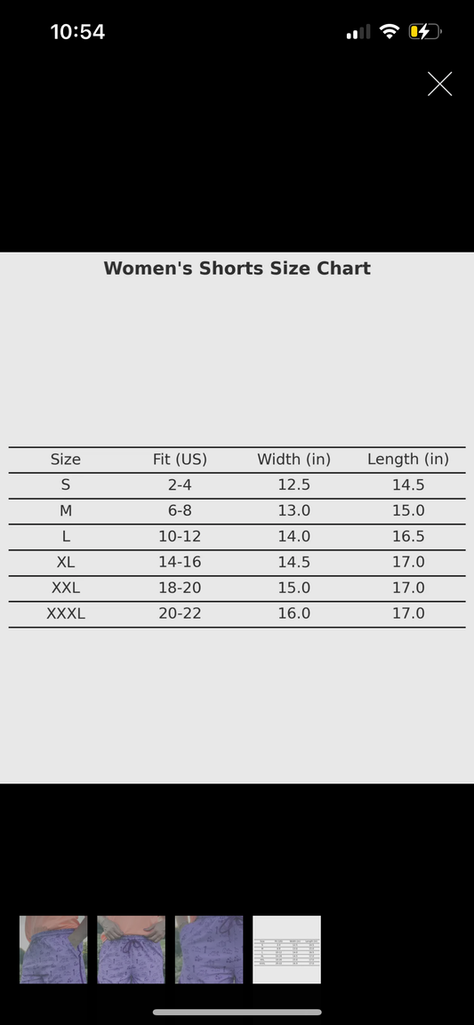 Country Views Purple Women’s Retro Style Shorts