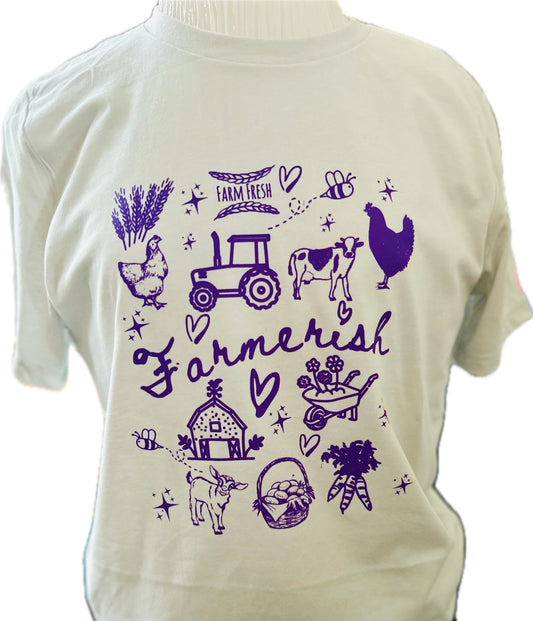 Farmerish Purple T-shirt