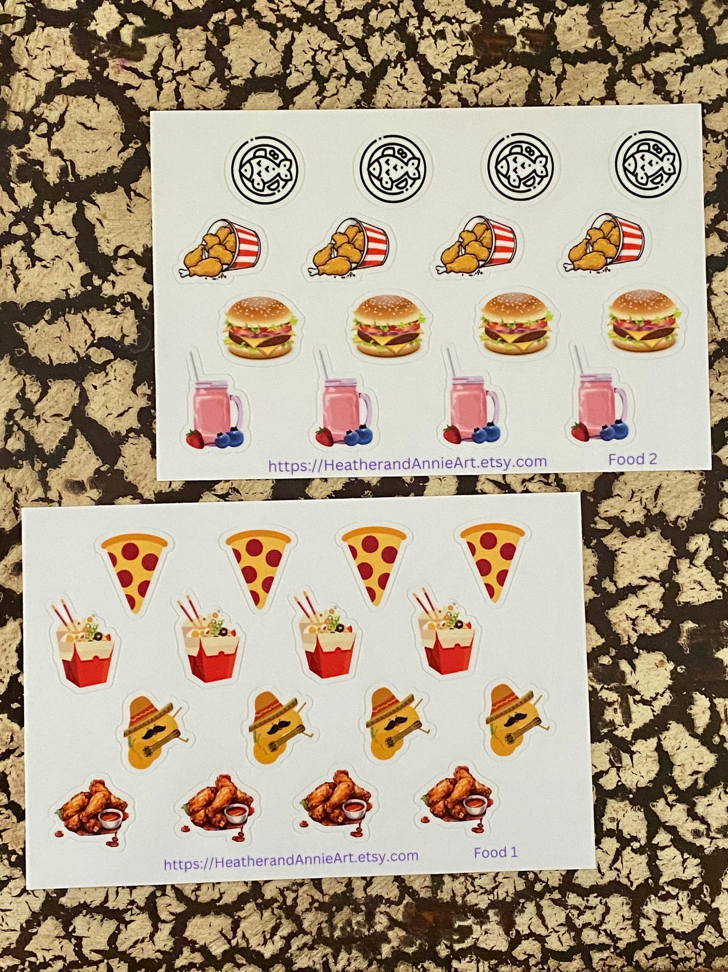 16 week Meal Planner with Stickers