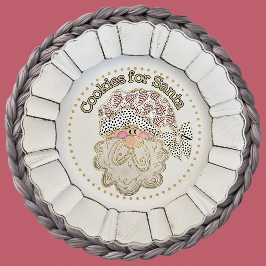 Cookies for Santa Plate – Christmas Cookie Plate