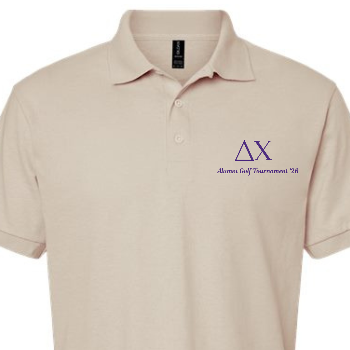 Delta Chi Alumni Golf Tournament ’26 Polo Shirt – Greek Life Golf Polo