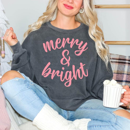 Pink Merry & Bright Shirt