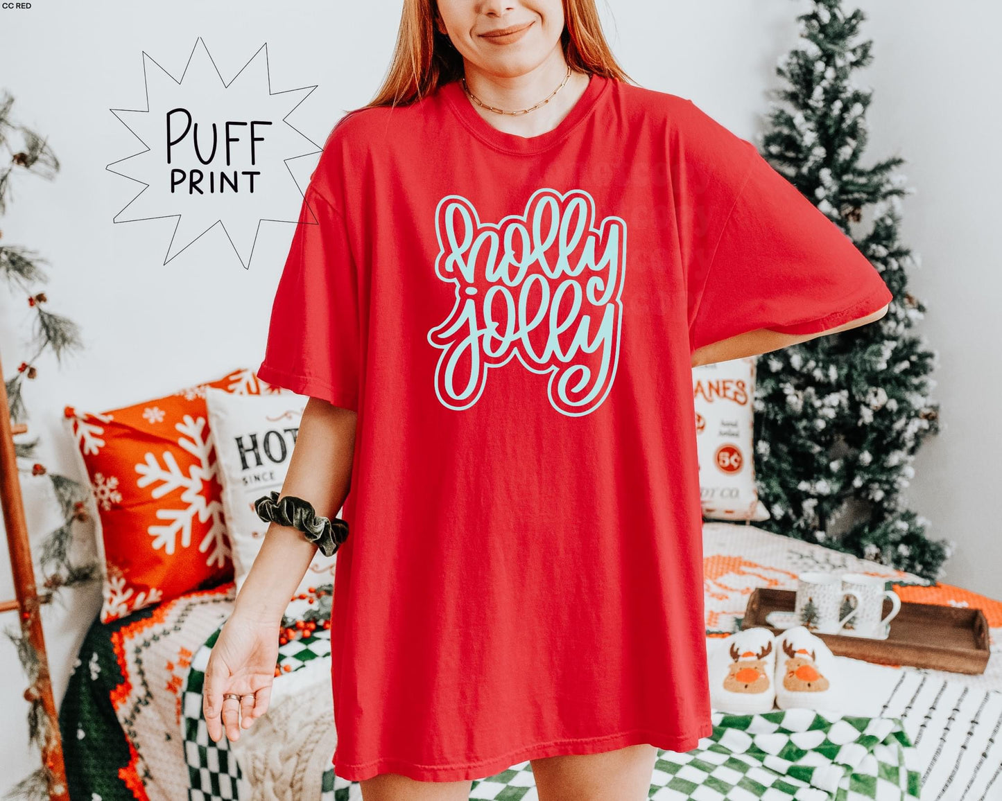 Holly Jolly Puff Shirt