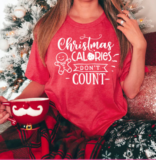 Christmas Calories Don’t Count Shirt