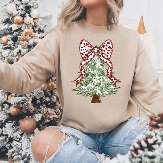 Floral Christmas Tree Shirt