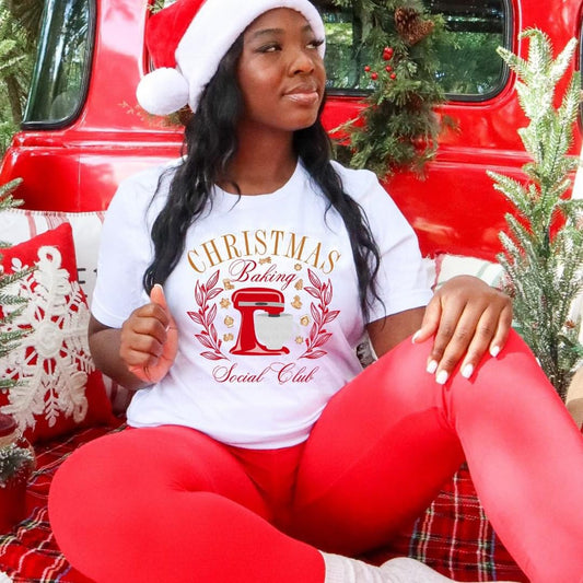 Christmas Baking Social T-Shirt