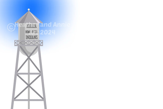 Keller Water Tower Card Set