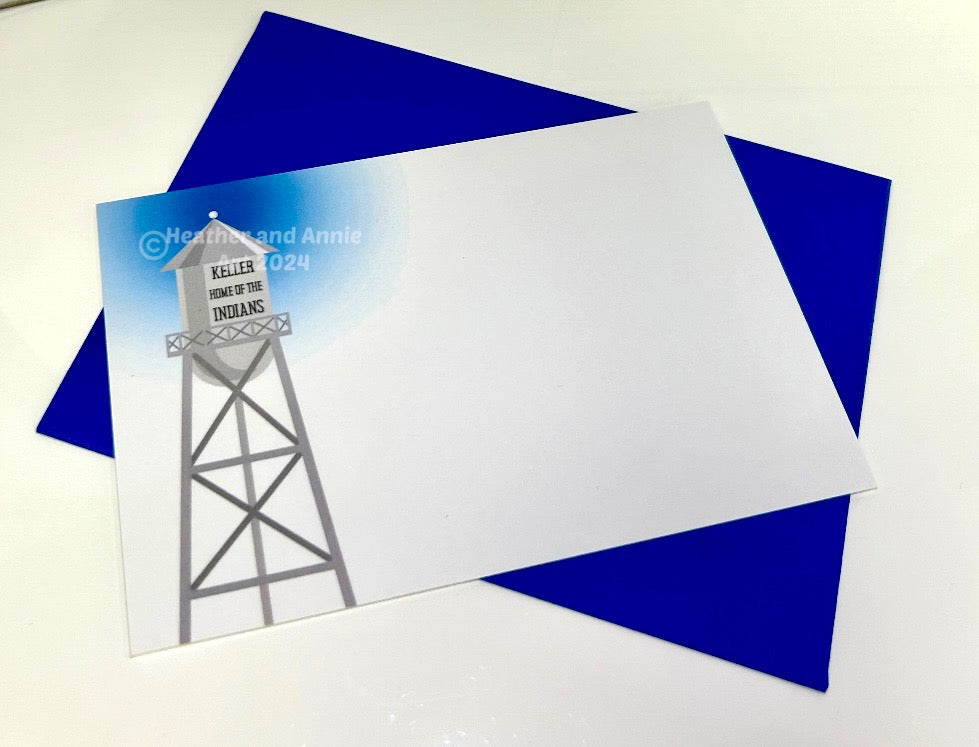 Keller Water Tower Card Set