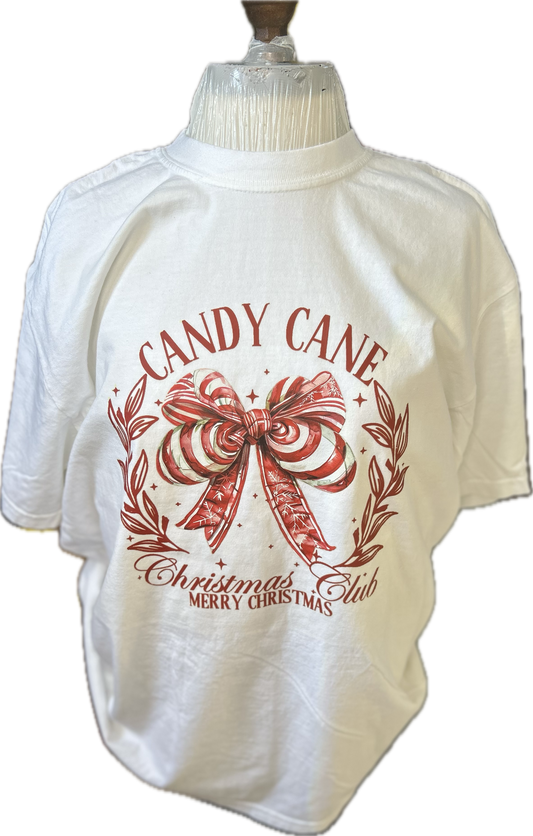 Candy Cane Christmas Club Shirt