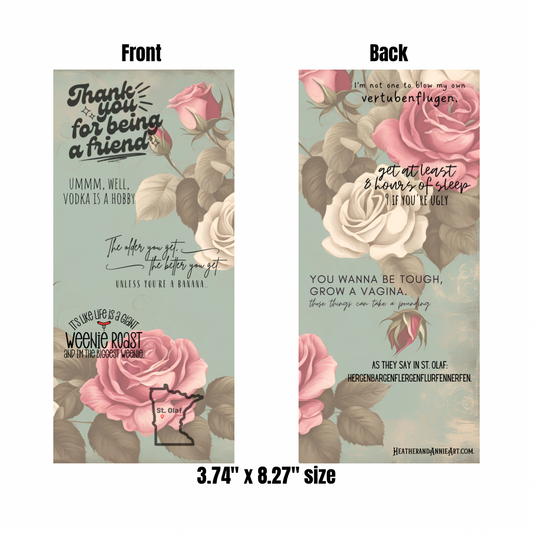 Rose- Betty White- sayings’ Bookmark