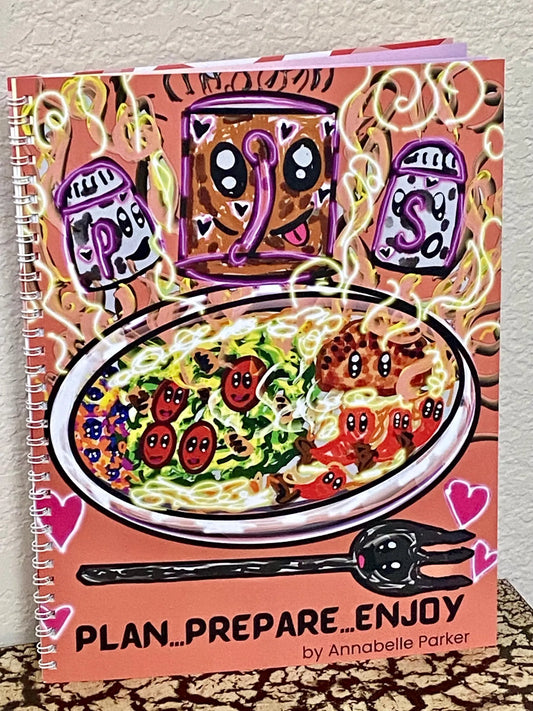 16 week Meal Planner with Stickers