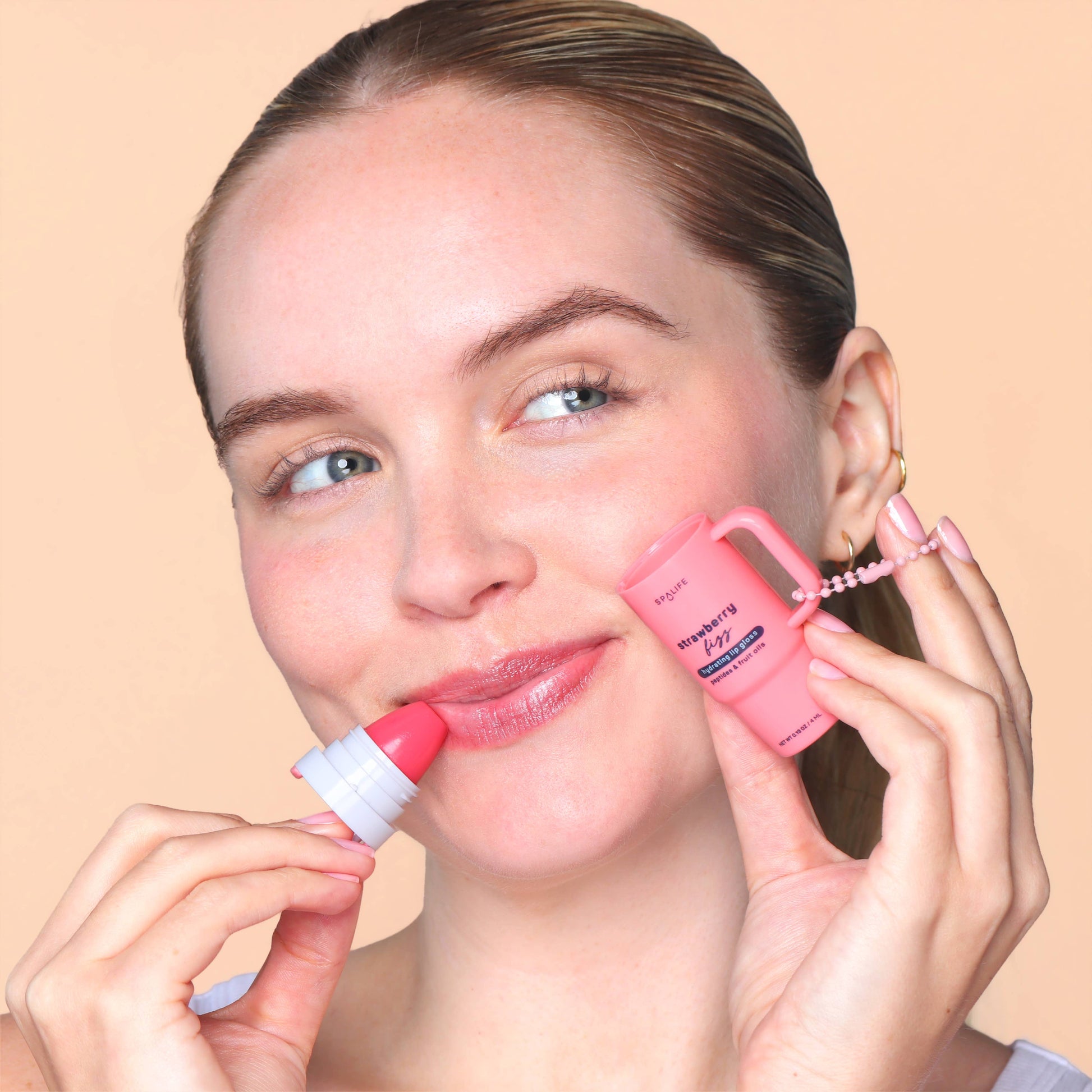 Lip Sips hydrating fruit lip balm set, Strawberry Fizz, Cherry Crush and Blueberry Burst