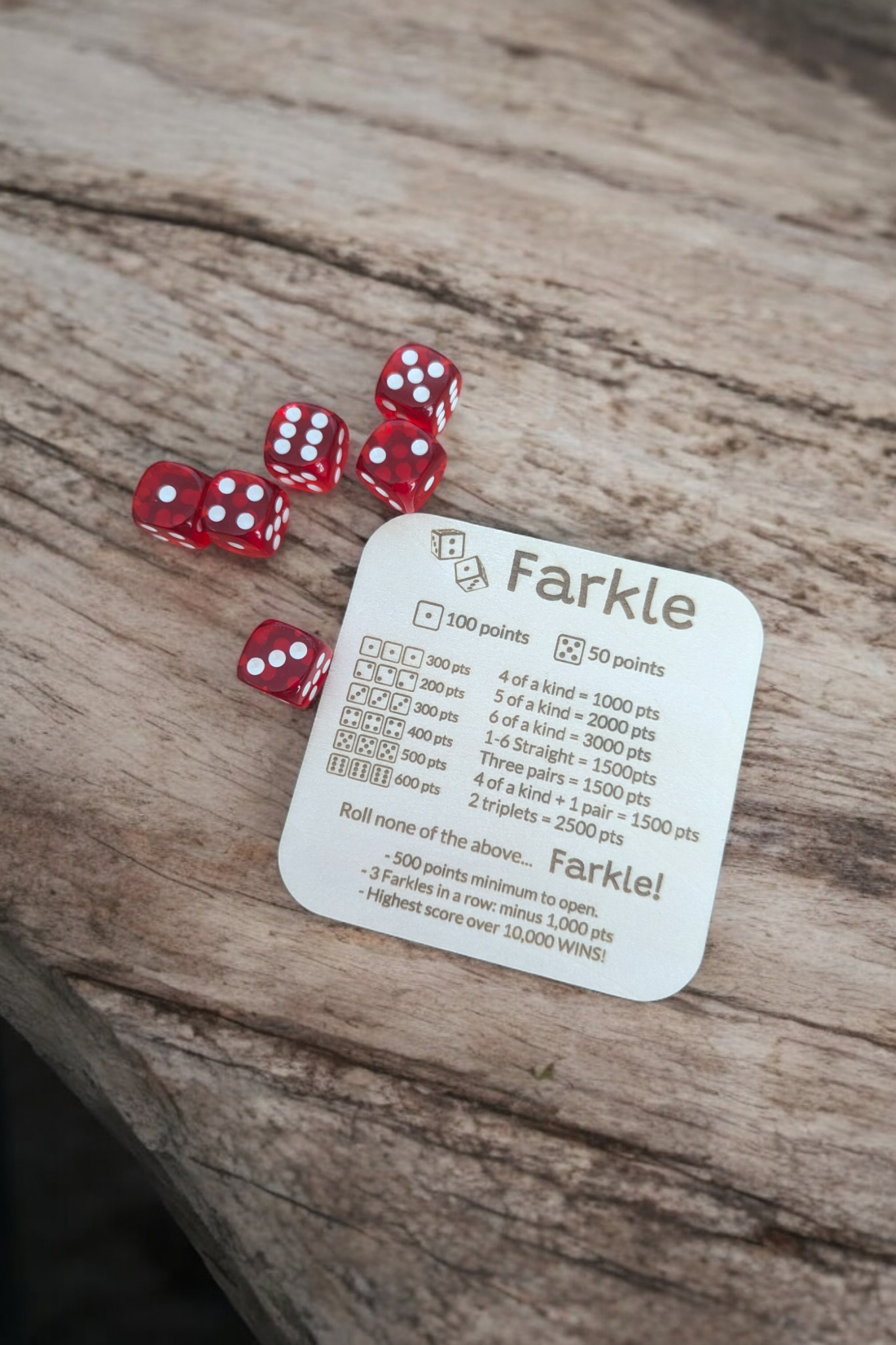 Wooden Travel Game