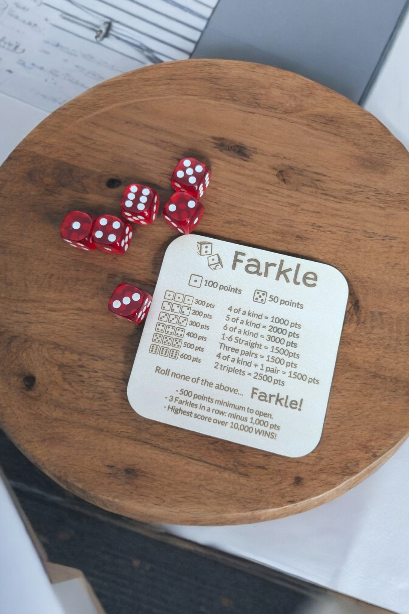 Wooden Travel Game