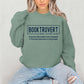Booktrovert Sweatshirt | Book Lover Definition Pullover | Cozy Reader Gift