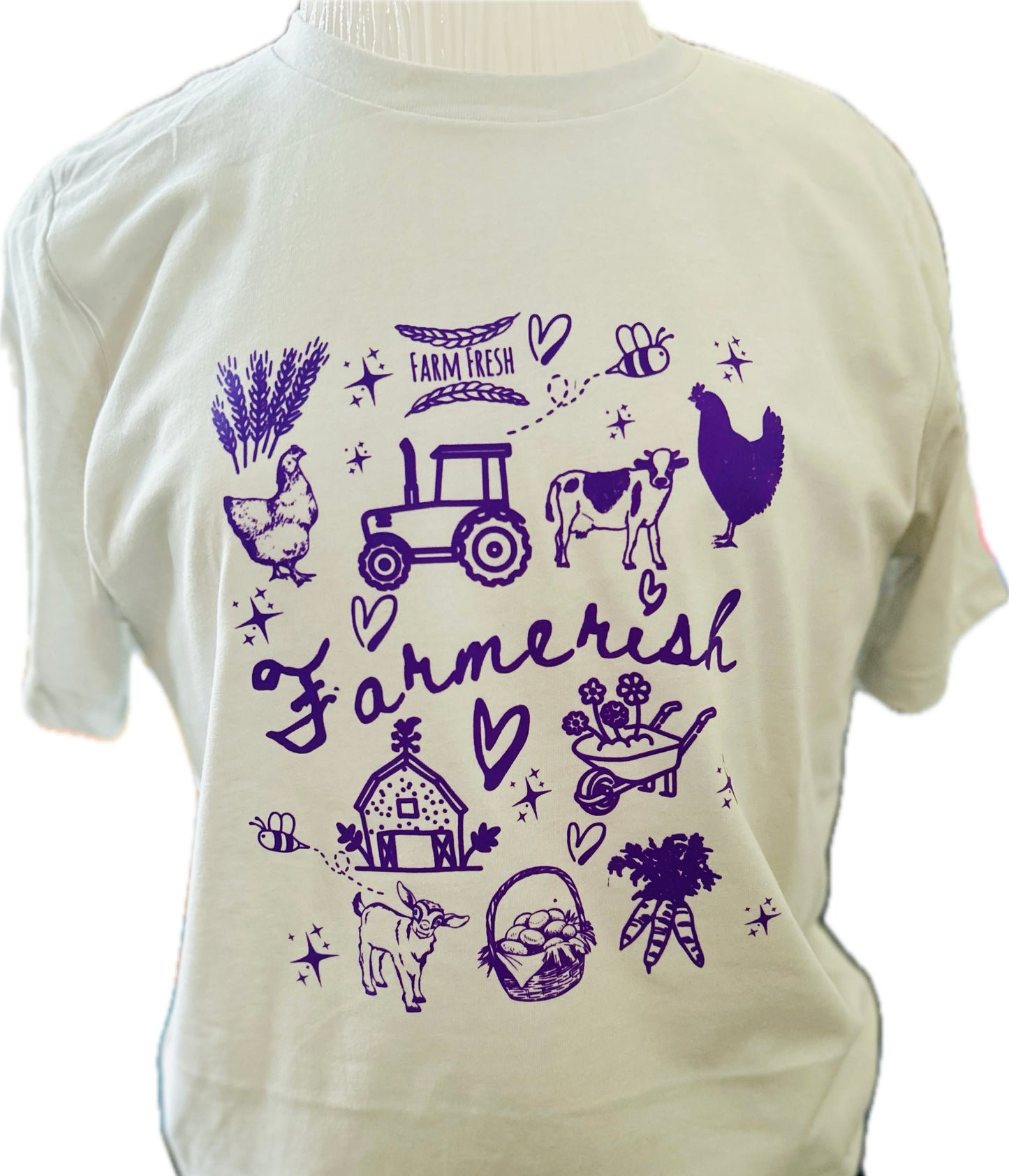 Farmerish Purple T-shirt