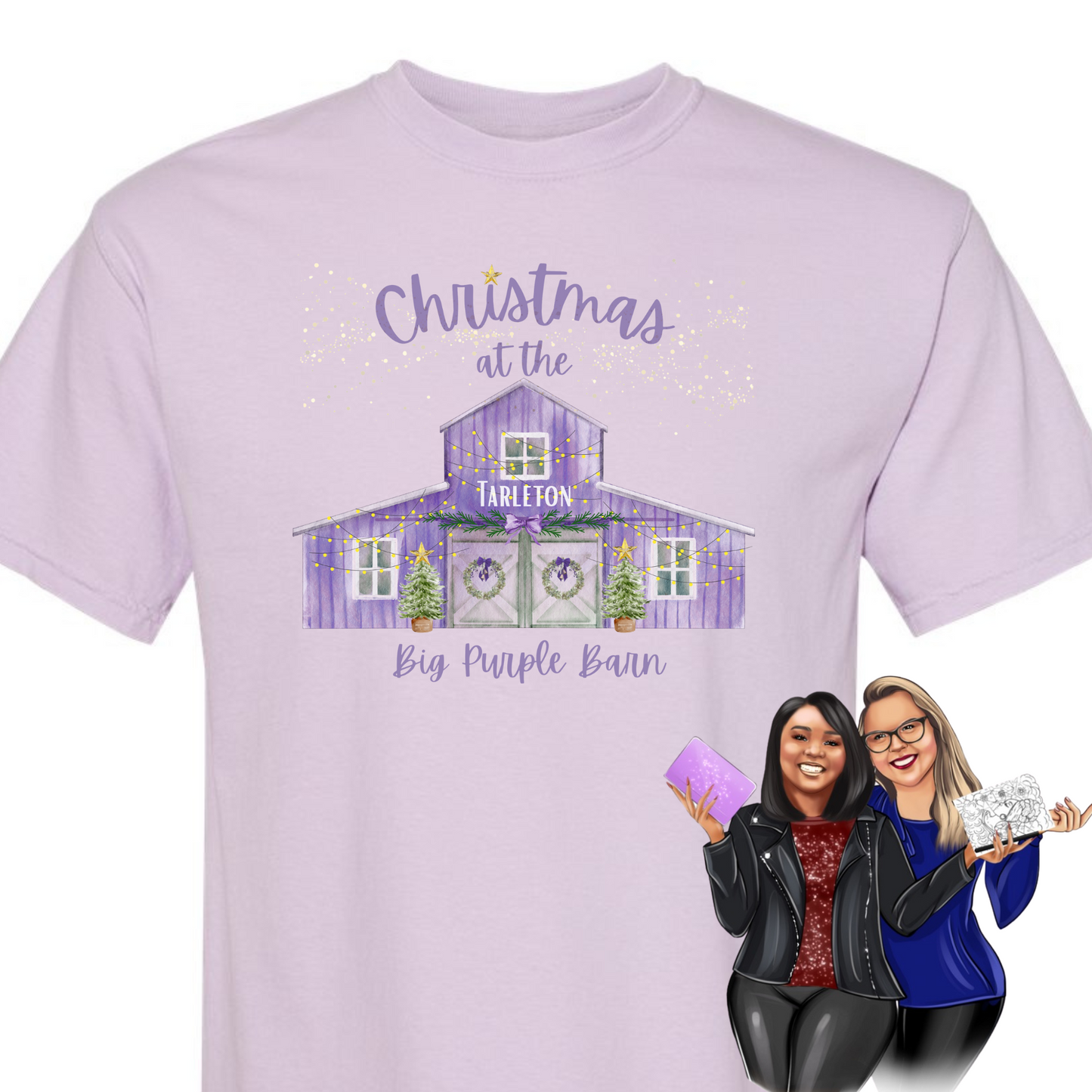 Tarleton State University Christmas Shirt – Big Purple Barn | Licensed Holiday Tee