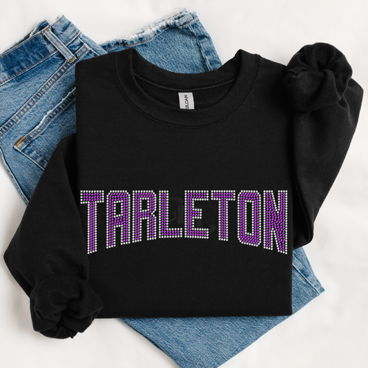 Tarleton Rhinestone Crewneck Sweatshirt