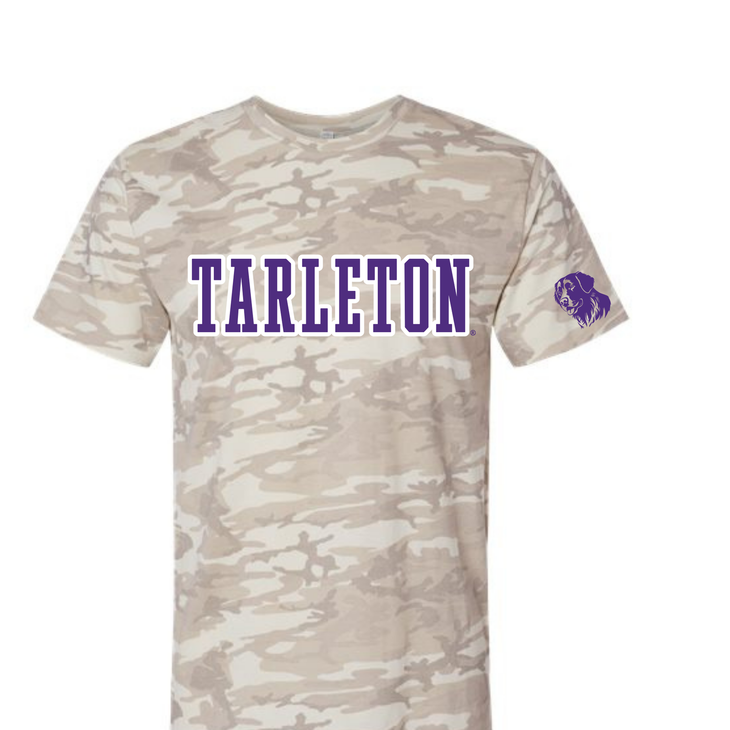 Tarleton State University Camo T-Shirt | Licensed Tarleton Texans Tee