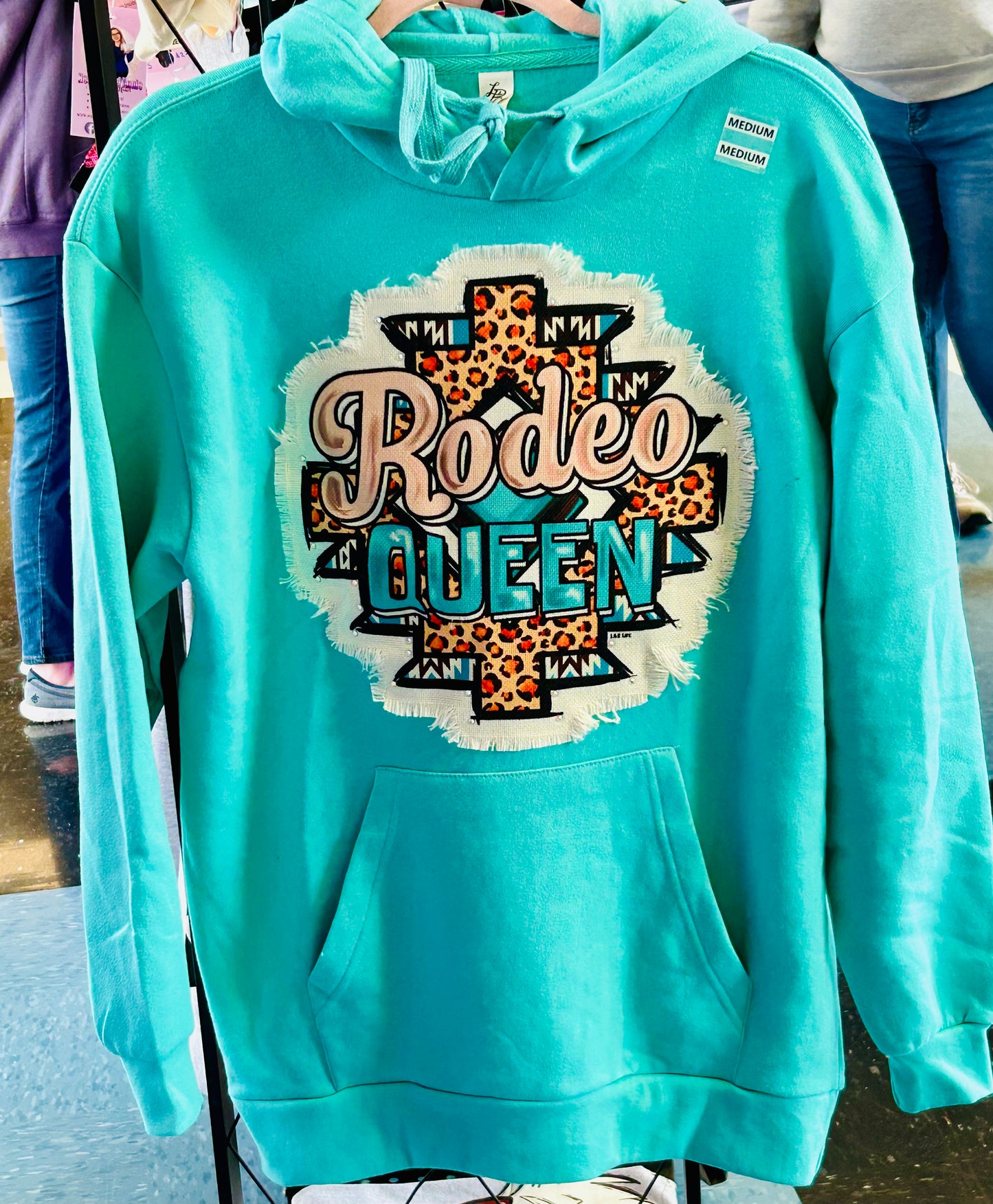 Rodeo Queen Hoodie | Western Graphic Pullover | Soft Boutique Hoodie