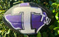 Custom Hand-Painted Tarleton Football | Unique Gameday Decor, Gifts & Display Ball