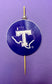 Tarleton State Cupcake Toppers – Licensed & Approved – 12 Pack – Double-Sided Purple & White Party Picks
