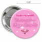 Kappa Delta Chi “Pardon Our Sparkle, We’re Rushing” 2.25” Button