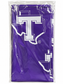 Tarleton State University® Purple Plastic Table Cover – 54” x 108”