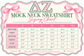 Officially Licensed Delta Zeta Mock Neck Sweatshirt | Pink Polka Dot ΔZ