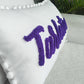 Tarleton Chenille Lumbar Pillow 12” x 20” | Licensed & Approved