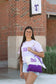 Licensed & Approved Tarleton Texans Floral Pennant T-Shirt – Comfort Colors® Orchid Purple Graphic Tee
