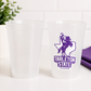 10 Licensed Tarleton State University Color Changing Frost Flex Cups| 16 oz Reusable Stadium Cup | Purple Cold Activated Game Day Cup