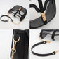 Clear Transparent Saddle Bag